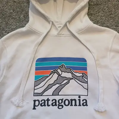 Polerón con capucha blanco Patagonia - miniatura 1