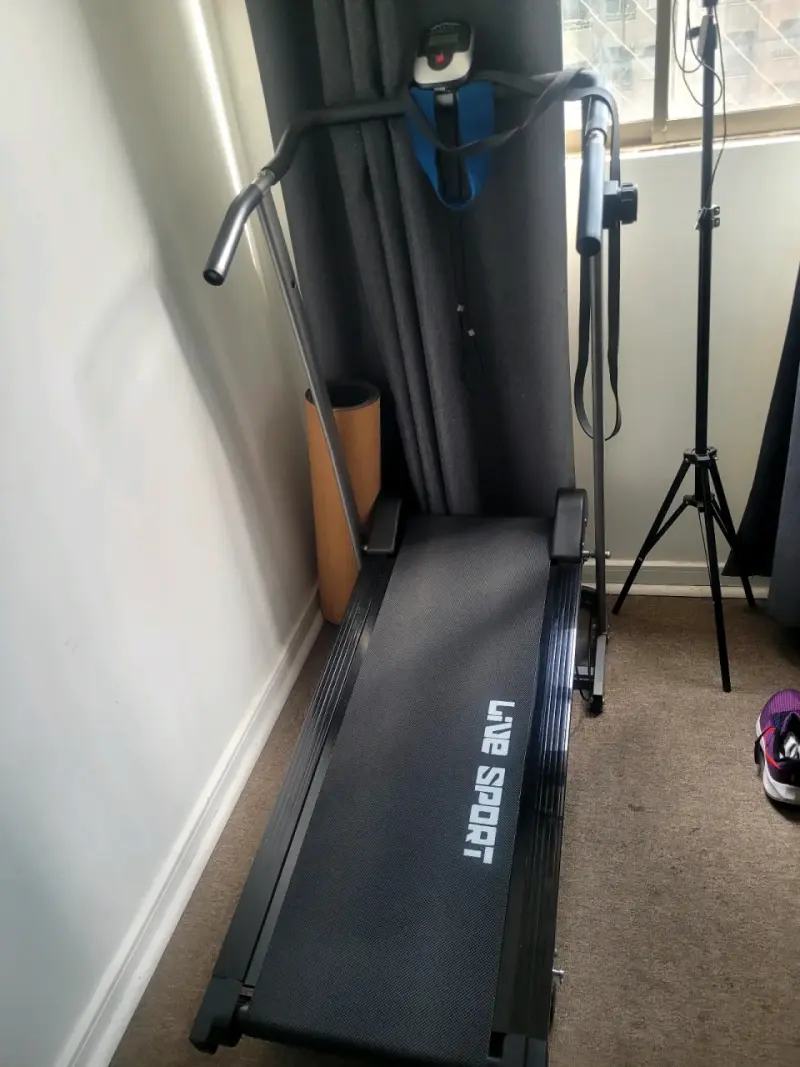 Caminadora plegable Live Sport en buen estado - 3