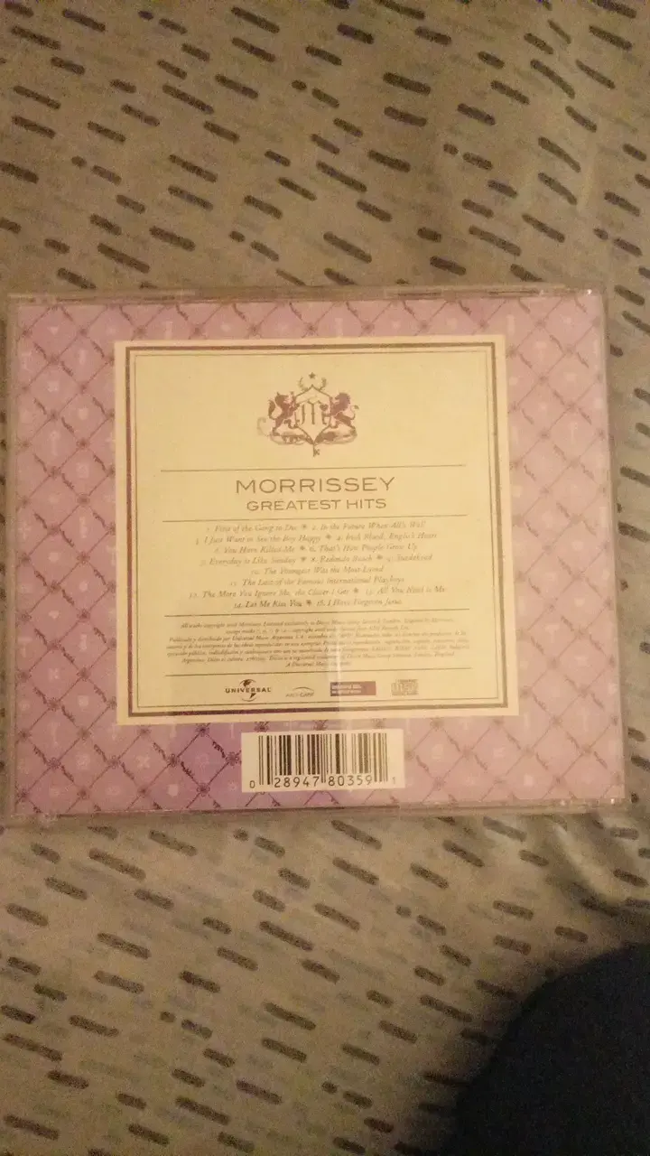 CD Morrissey Greatest Hits en buen estado - 2