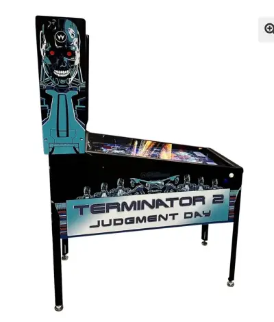 Máquina de Pinball Terminator 2 en buen estado - miniatura 1