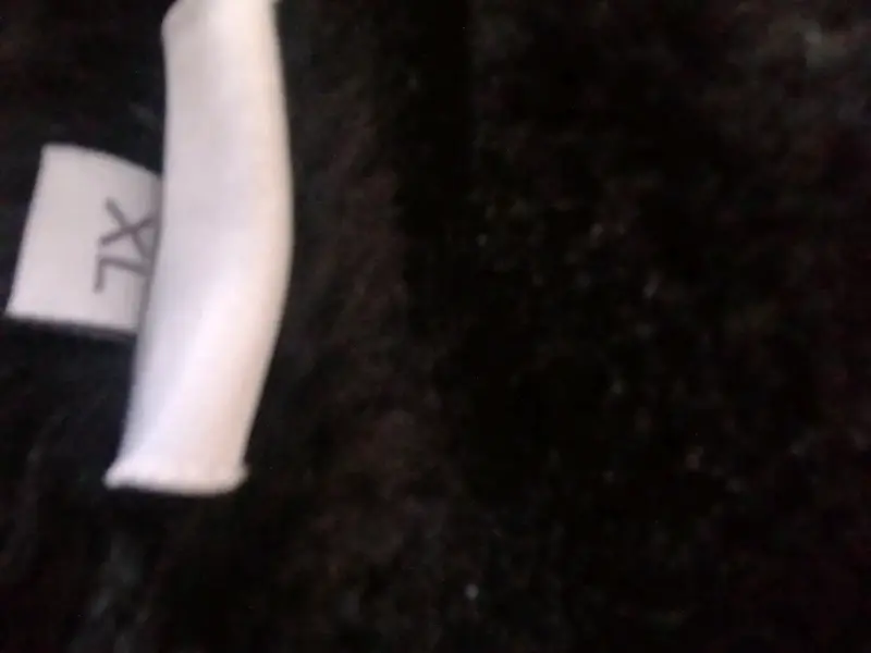 Chaqueta de felpa negra Ellesse con capucha. - 4