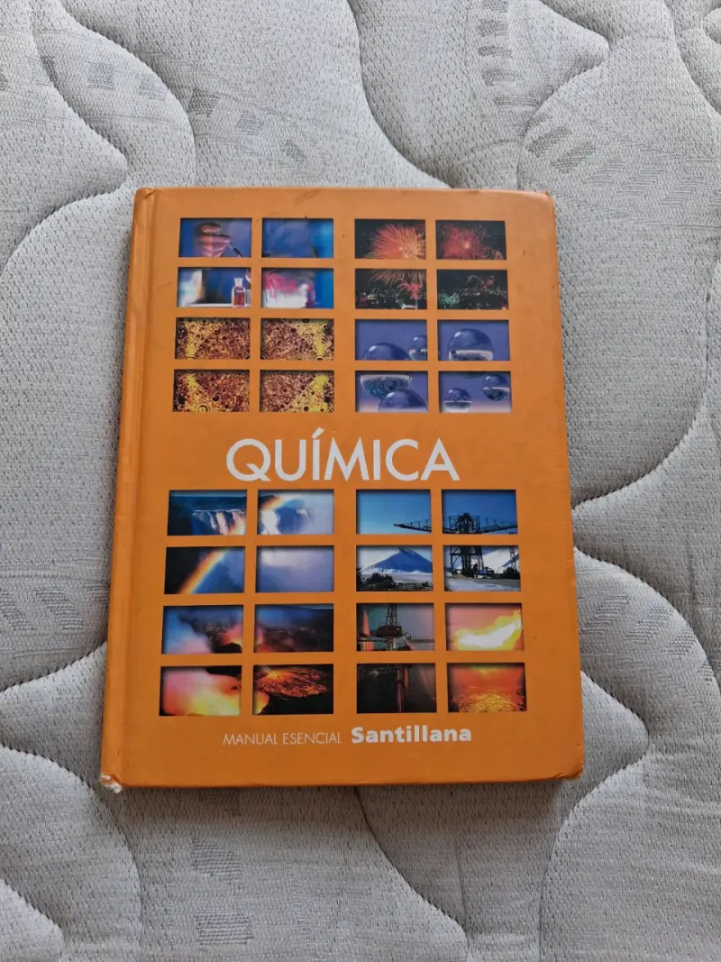 Libro de Química Manual Esencial Santillana