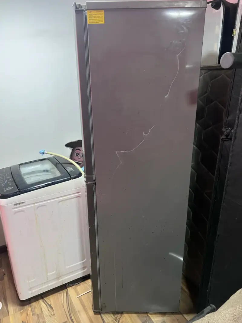 Refrigerador de dos puertas en acero inoxidable - 1