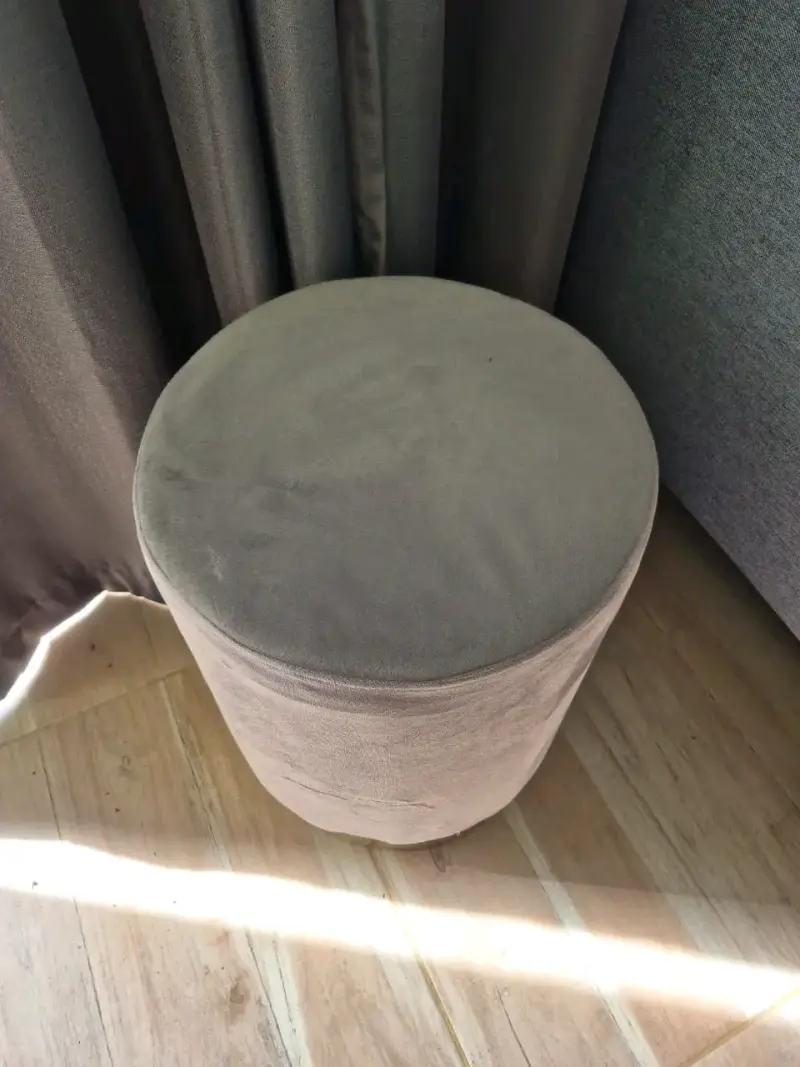 Puf Velvet gold - 1