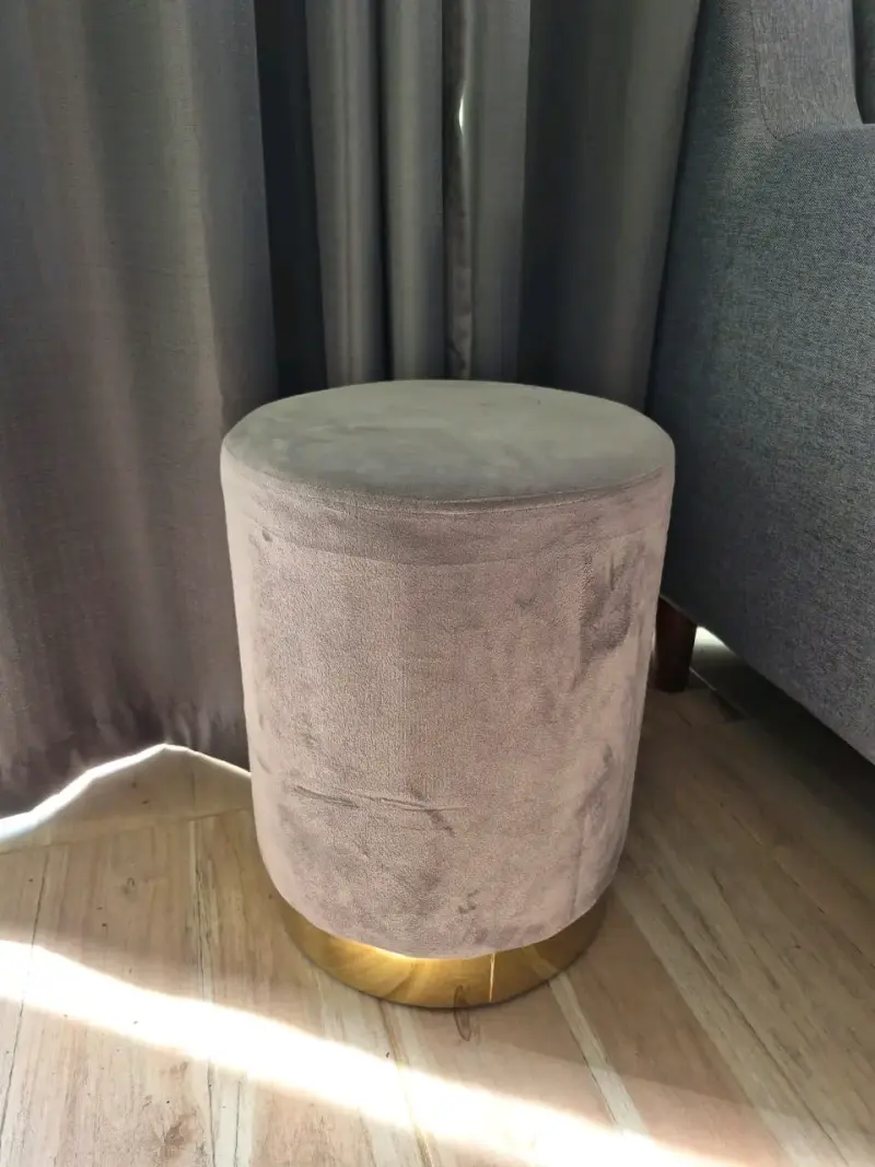 Puf Velvet gold - 2