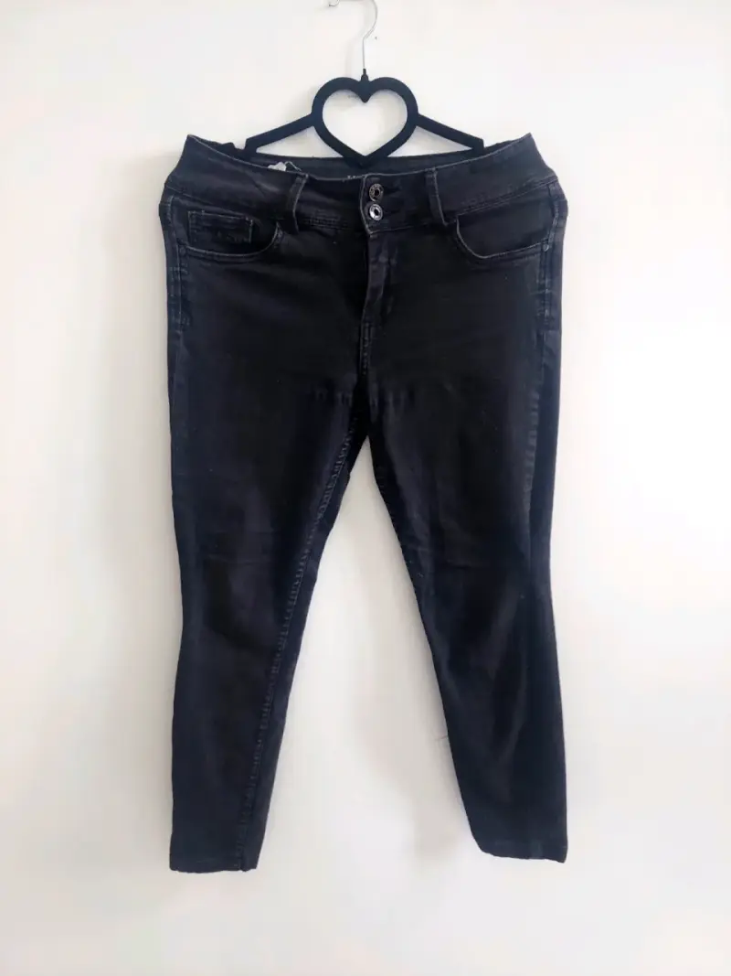 Jeans negros para mujer Vera talla 40 - 3