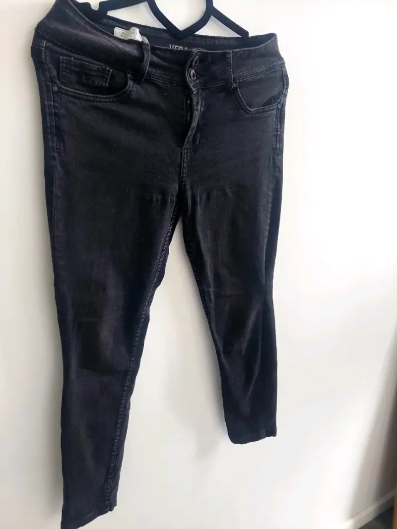 Jeans negros para mujer Vera talla 40 - 5