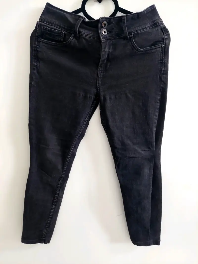 Jeans negros para mujer Vera talla 40 - 6