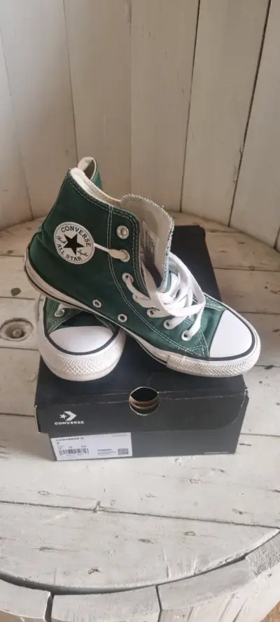 Zapatillas Converse All Star verdes talla 3 - miniatura 1
