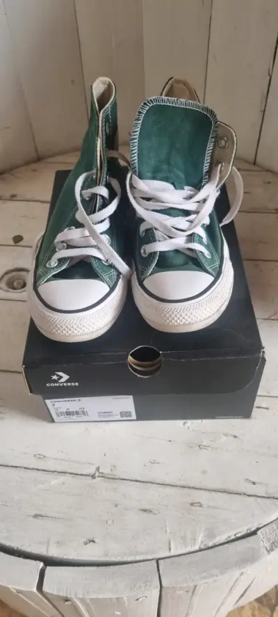 Zapatillas Converse All Star verdes talla 3 - miniatura 2