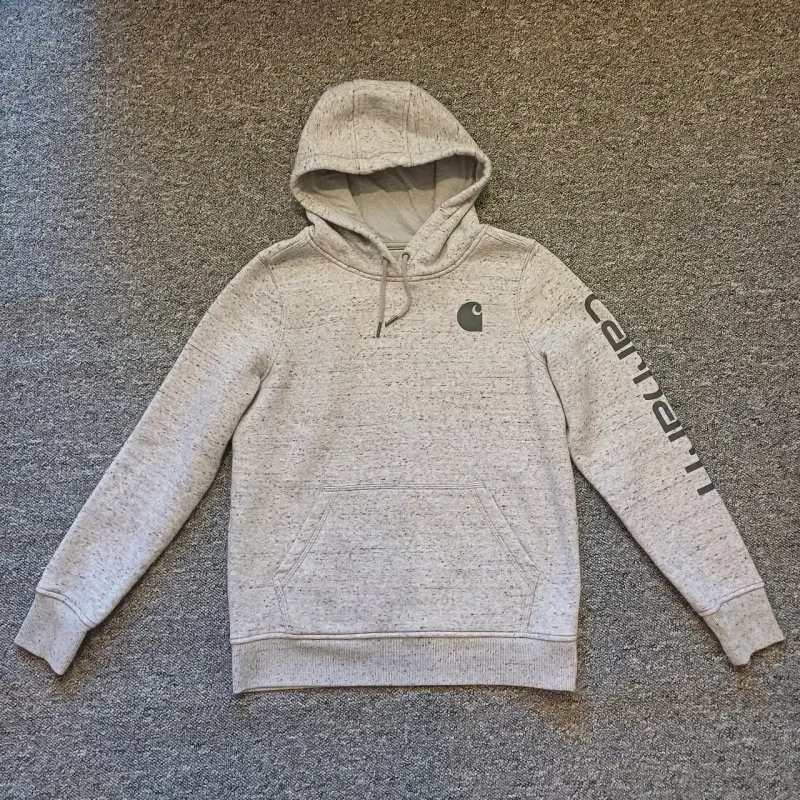 Polerón con capucha Carhartt gris claro