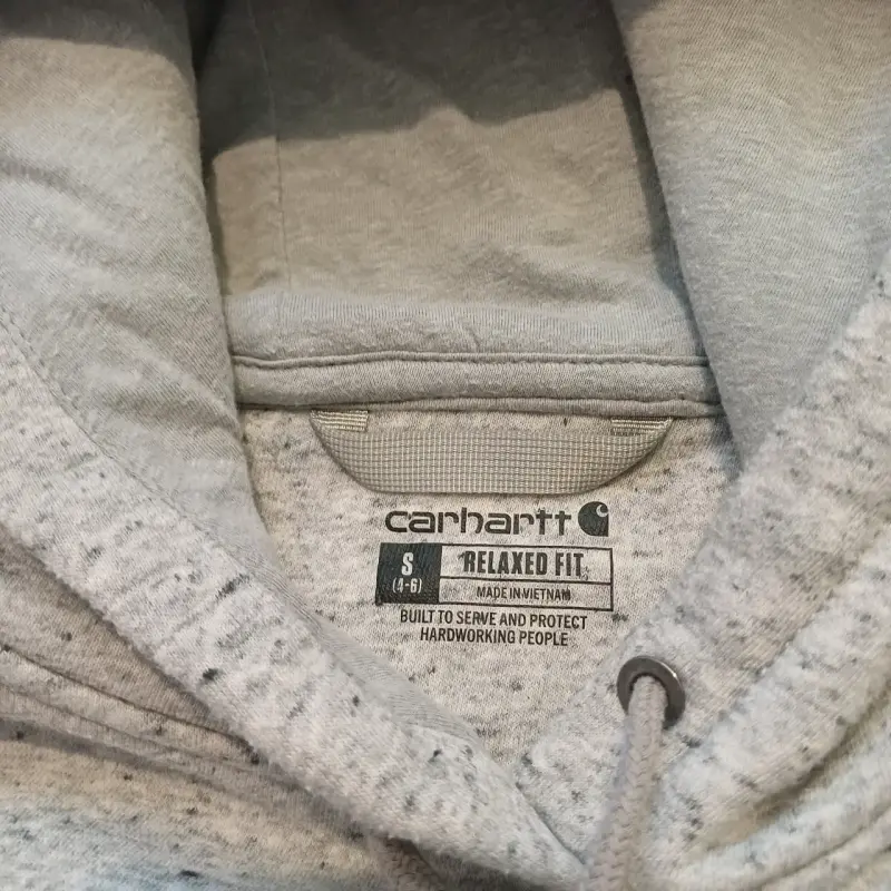 Polerón con capucha Carhartt gris claro - 2