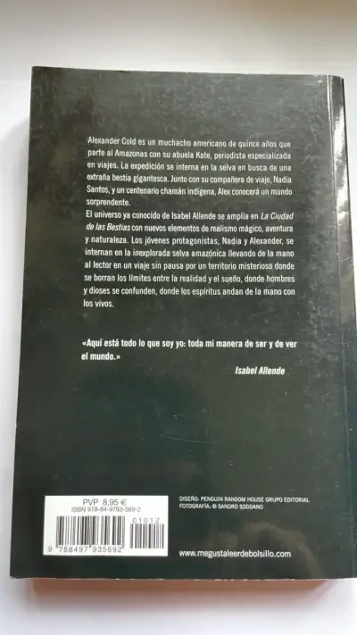 Libro 'La Ciudad de las Bestias' de Isabel Allende - miniatura 2