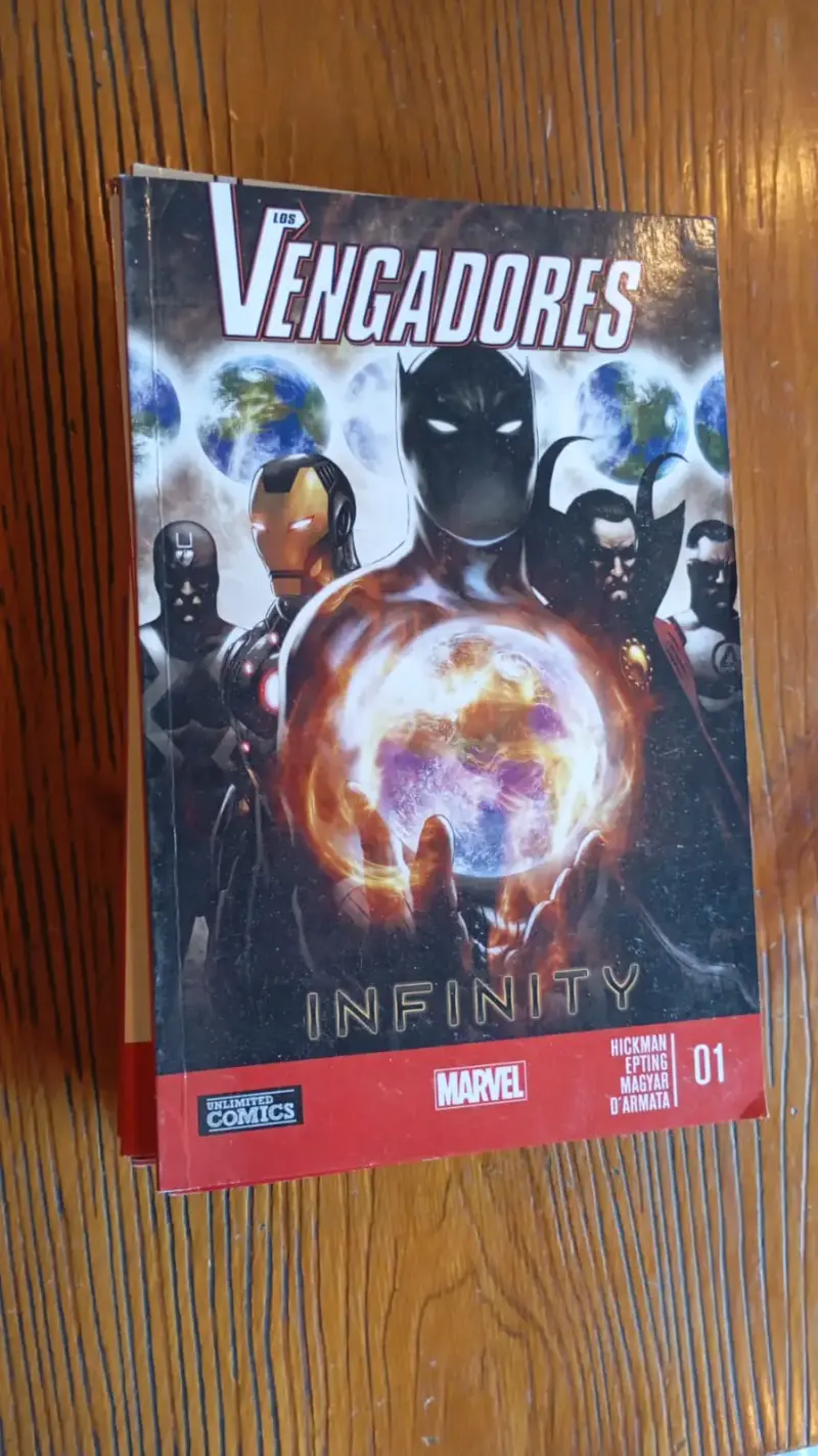 Cómic Los Vengadores Infinity Marvel unlimited - 1