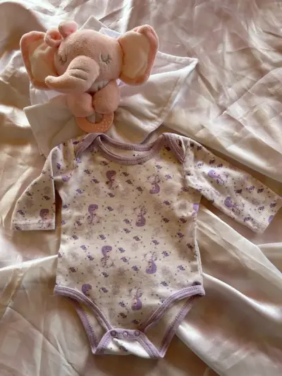 Conjunto de bodies para bebé en varios colores - miniatura 5