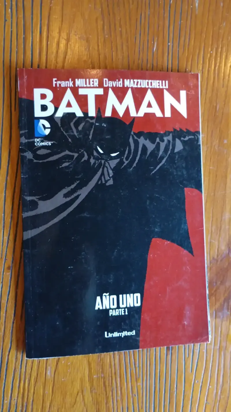 Cómic Batman Año Uno completa unlimited