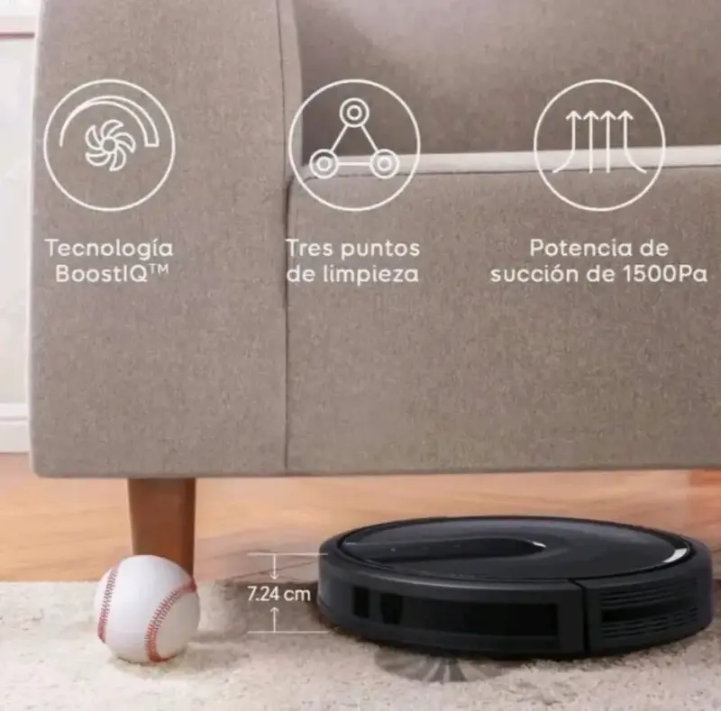 Robot aspiradora Eufy BoostIQ con control remoto - 4