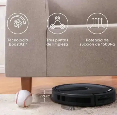 Robot aspiradora Eufy BoostIQ con control remoto - miniatura 4
