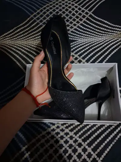 Zapatos de Tacón Negro Capellini Elegantes - miniatura 2