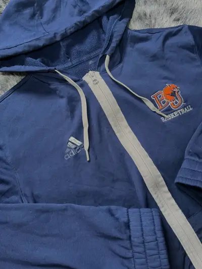 Polerón azul Adidas - miniatura 2