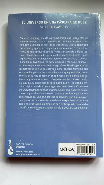 Libro 'El Universo en una Cáscara de Nuez' de Stephen Hawking - miniatura 2