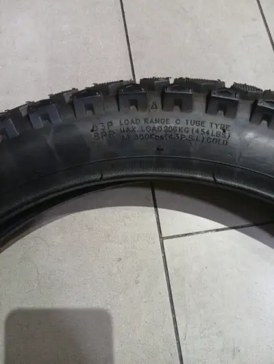 Neumático Caucho Para Moto Todo Terreno Medida 3.0 - miniatura 1