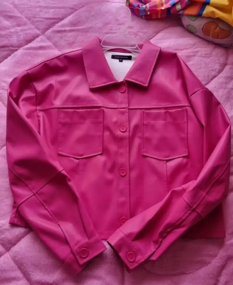Chaqueta de cuero Fashions Park Talla M