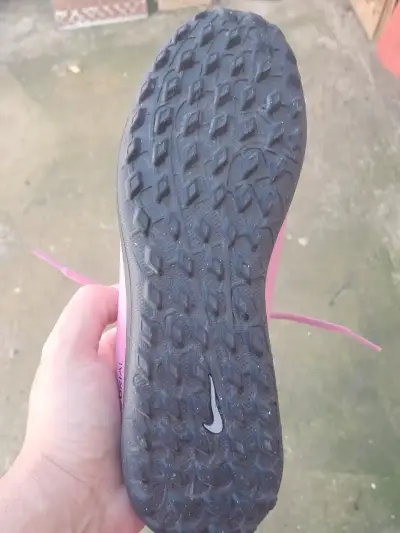 Zapatillas de fútbol Nike Mercurial rosas - miniatura 3