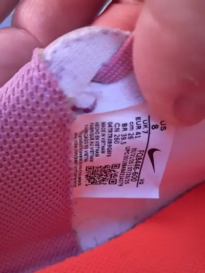 Zapatillas de fútbol Nike Mercurial rosas - miniatura 5