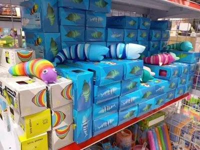 Juguete sensorial delfín colorido para niños - miniatura 2
