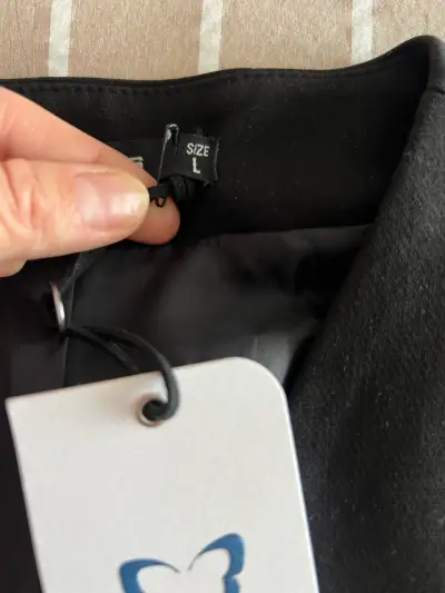 Chaleco de vestir negro Efesis talla L - miniatura 2