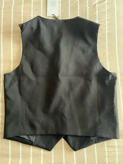 Chaleco de vestir negro Efesis talla L - miniatura 4