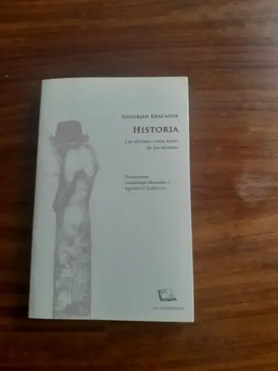 'Historia' de Siegfried Kracauer - miniatura 1