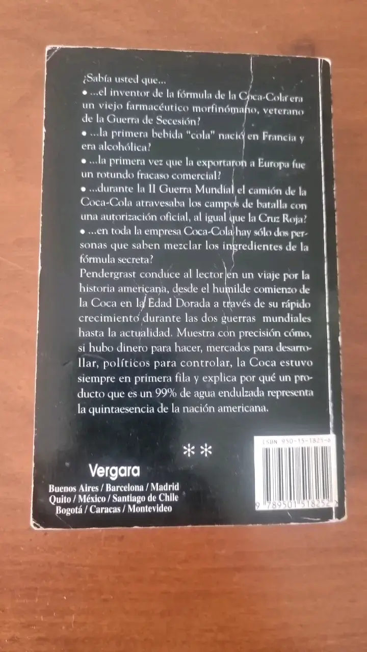 Libro 'Dios, Patria y Coca-Cola' de Mark Pendergrast - 2