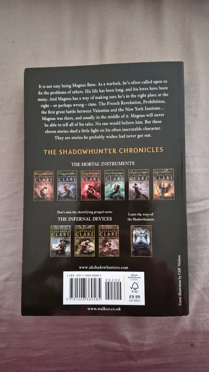 Libro The Bane Chronicles de Cassandra Clare - 2