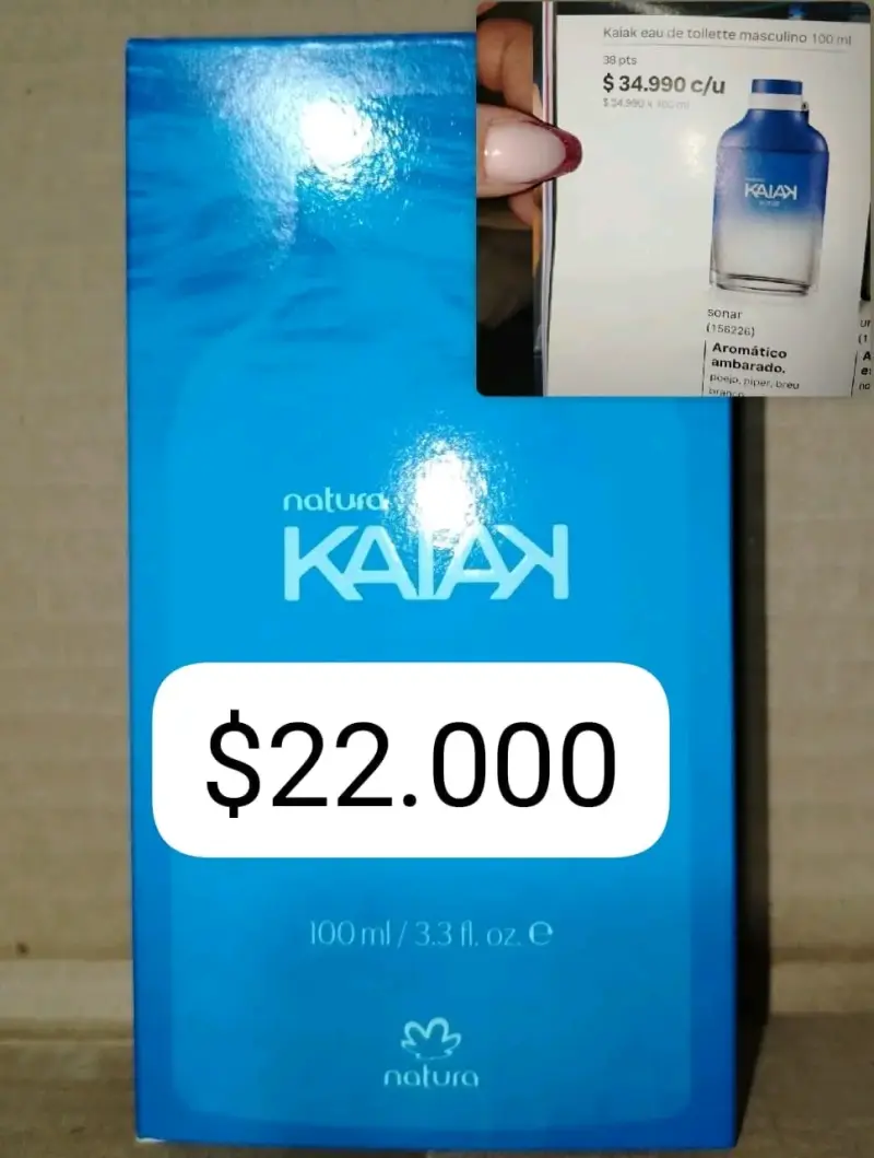 Perfume Natura Kaiak Eau de Toilette 100 ml