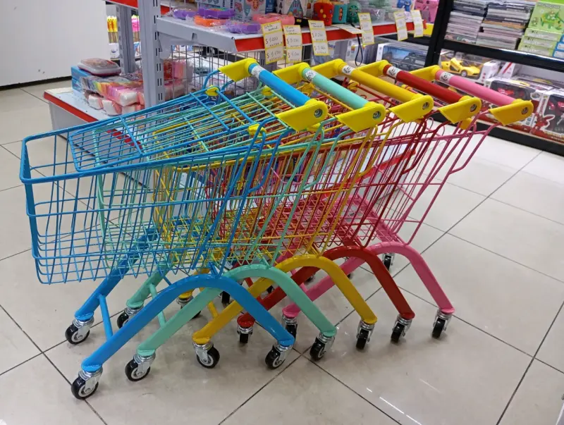 Carritos de Compras Infantiles de Colores