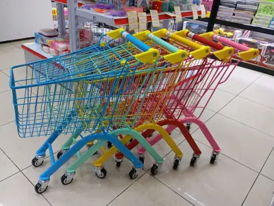 Carritos de Compras Infantiles de Colores - miniatura 1