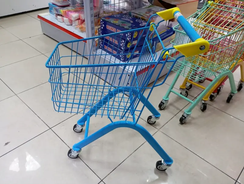 Carritos de Compras Infantiles de Colores - 6