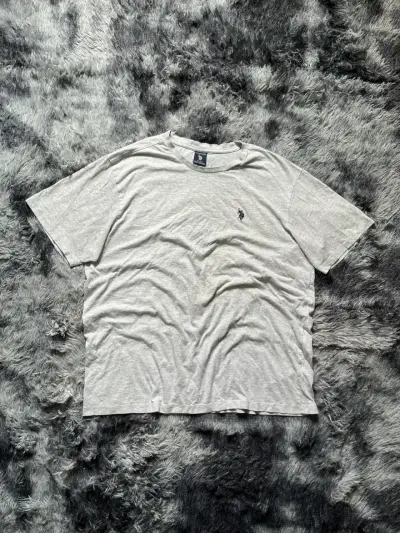 Polera gris Talla XL Marca Polo assn - miniatura 1