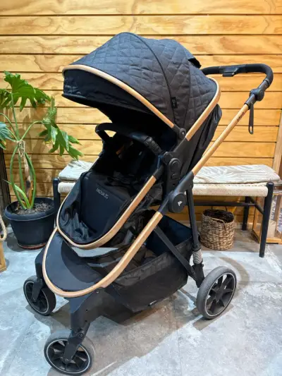 Coche de bebé Infanti Padua 2G negro - miniatura 1