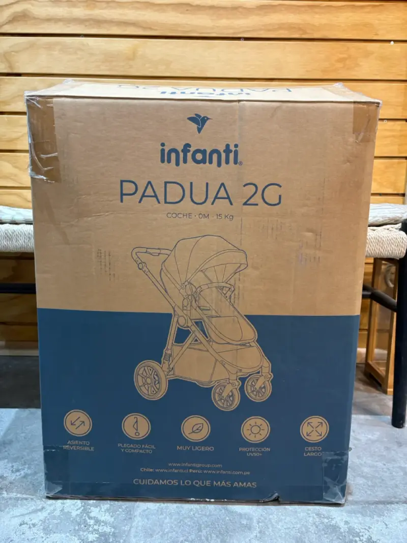 Coche de bebé Infanti Padua 2G negro - 5