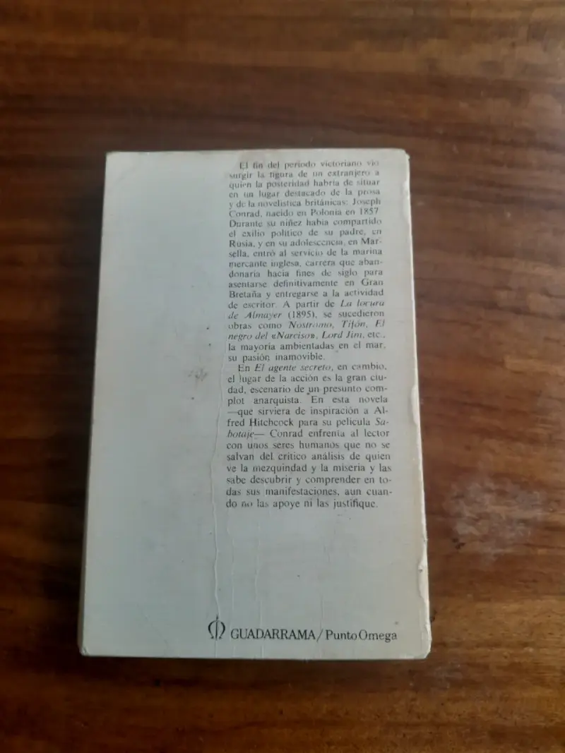 El Agente Secreto de Joseph Conrad - 2