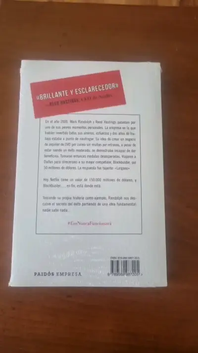 Libro 'Eso Nunca Funcionará' de Marc Randolph - miniatura 2