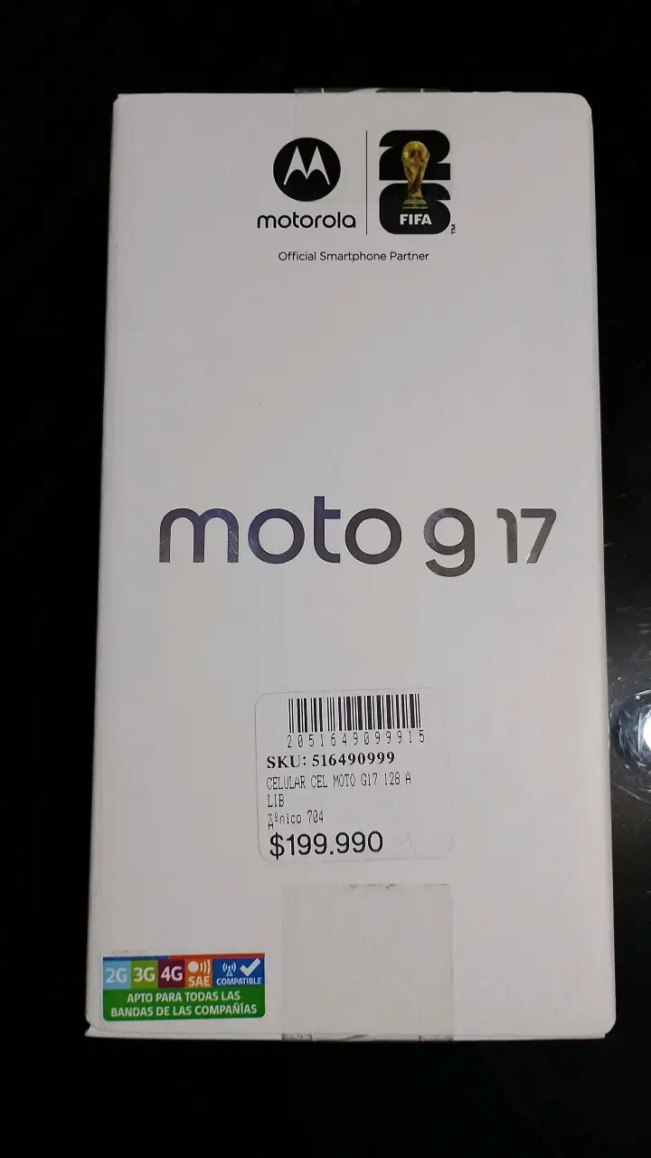 Smartphone Motorola Moto G17 128GB Libre - 1