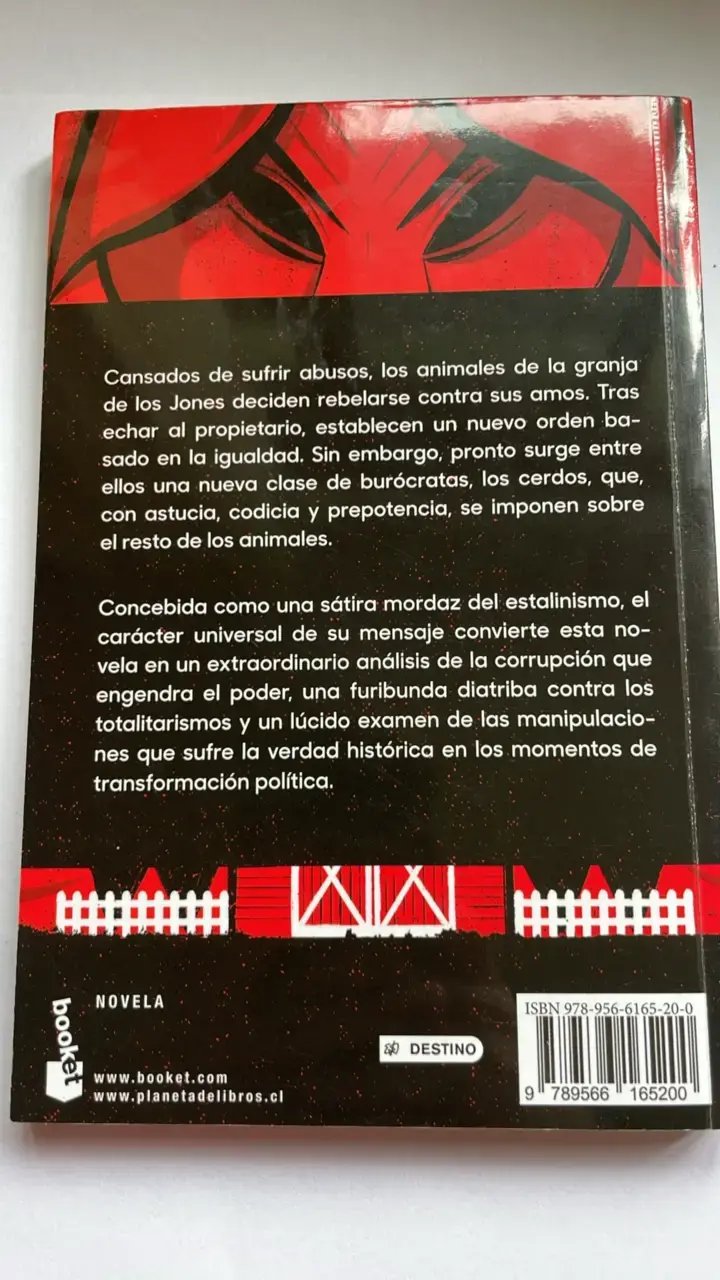 Libro Rebelión en la Granja de George Orwell - 2