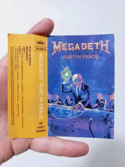 Caratula Megadeth Rust in Peace - miniatura 1