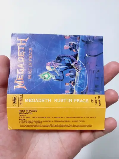 Caratula Megadeth Rust in Peace - miniatura 2