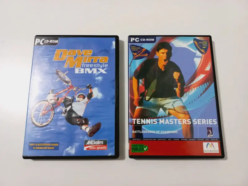 Juegos de PC Dave Mirra BMX y Tennis Masters Series - 1