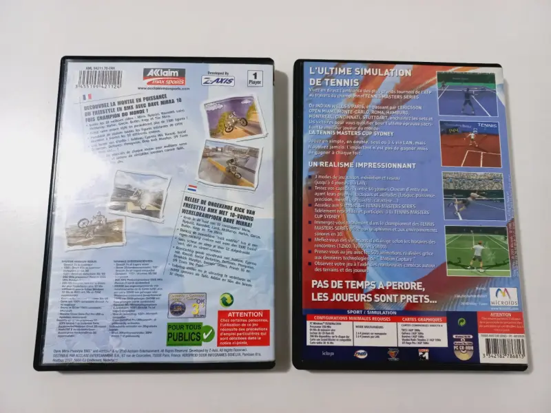 Juegos de PC Dave Mirra BMX y Tennis Masters Series - 4